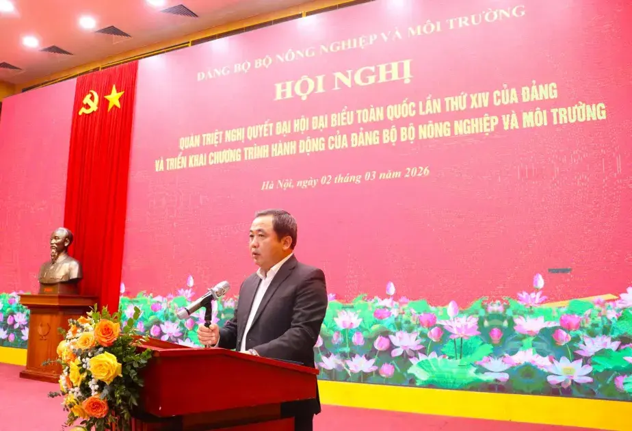 Bộ Nông nghiệp và Môi trường quán triệt tinh thần Nghị quyết Đại hội XIV: Nói đi đôi với làm, lượng hóa bằng kết quả cụ thể