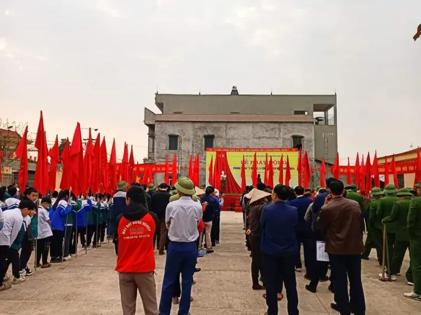 Yên Bái: Xã Mỏ Vàng và An Thịnh thi đua cao điểm “110 ngày, đêm tăng tốc cán đích nông thôn mới”