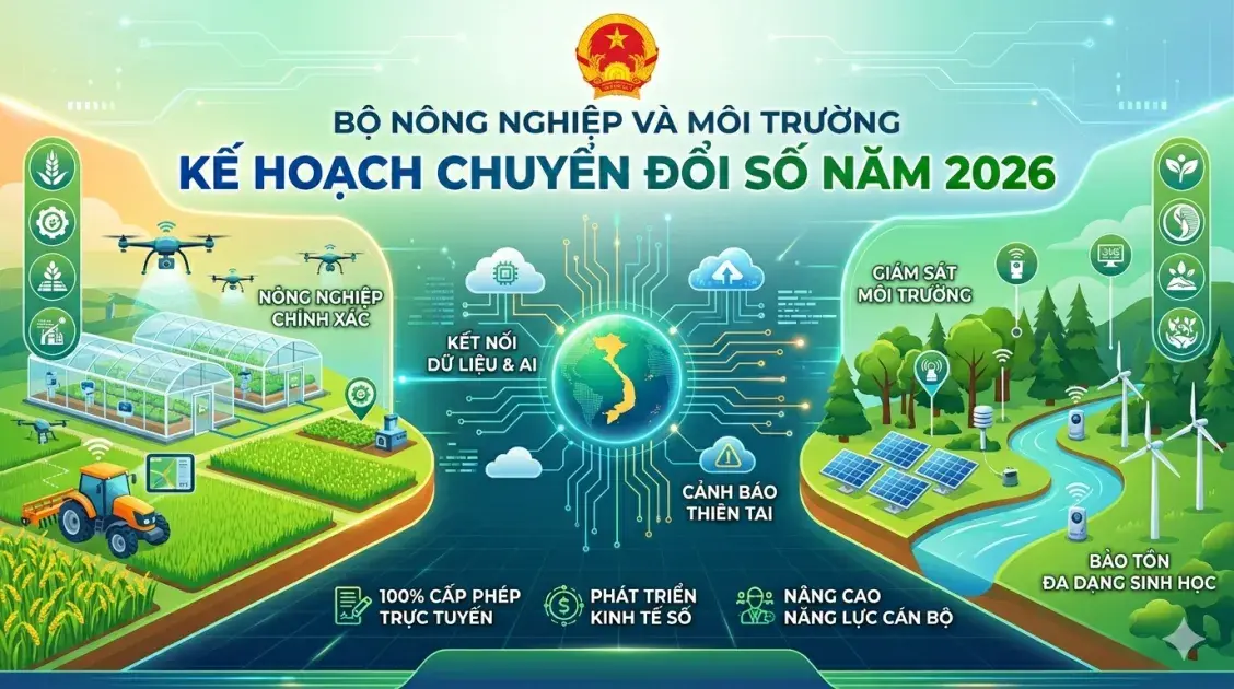 Chuyển đổi số ngành Nông nghiệp và Môi trường hướng tới những kết quả thực chất