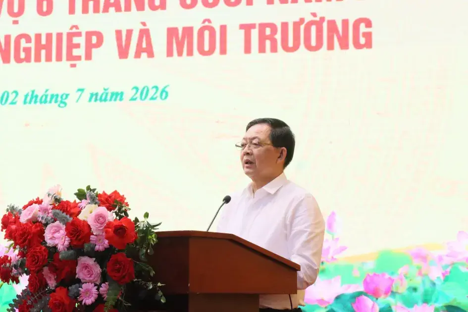 Ngành Nông nghiệp và Môi trường: Tăng tốc thể chế, dữ liệu và khoa học công nghệ để hoàn thành nhiệm vụ 6 tháng cuối năm