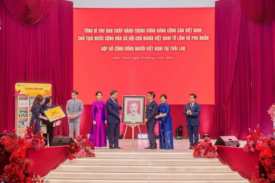 Tổng Bí thư, Chủ tịch nước Tô Lâm gặp gỡ cộng đồng người Việt Nam tại Thái Lan