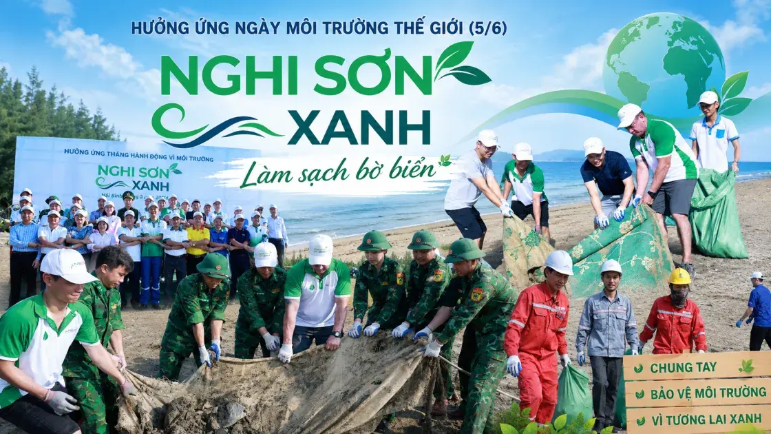 Nghi Sơn xanh: Từ những hành động nhỏ bên bờ biển