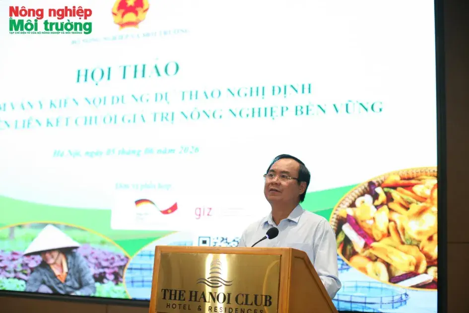 Tạo lập một nền tảng thể chế mới để tổ chức lại sản xuất nông nghiệp theo chuỗi giá trị