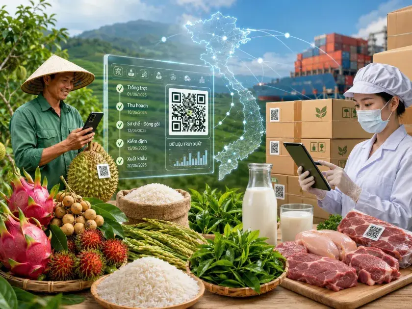 Kỳ 2: Truy xuất nguồn gốc nông sản: “Hộ chiếu số” cho quản trị ngành bằng dữ liệu