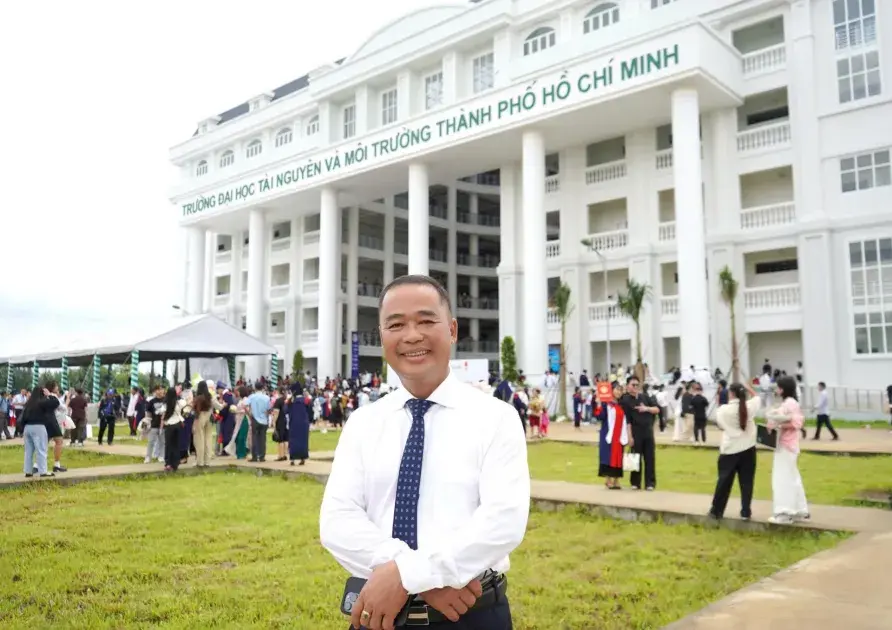 PGS, TS. Huỳnh Quyền: Chọn HCMUNRE là chọn hành trình tri thức xanh, nghề nghiệp xanh và trách nhiệm với tương lai