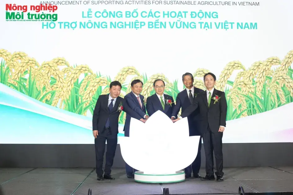 Công bố hoạt động hỗ trợ nông nghiệp bền vững tại Việt Nam