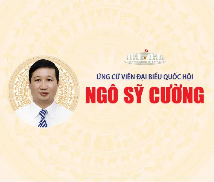 Ứng cử viên Ngô Sỹ Cường cam kết thúc đẩy giải quyết các vấn đề cấp bách tại Vĩnh Long