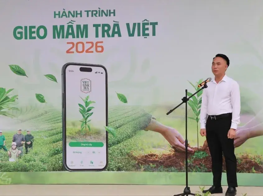Gieo mầm Trà Việt 2026: Lan tỏa thông điệp sống xanh từ Trường Đại học Lâm nghiệp