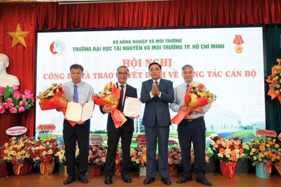 Nhân sự mới, sứ mệnh mới cho trường Đại học Tài nguyên và Môi trường TP. Hồ Chí Minh