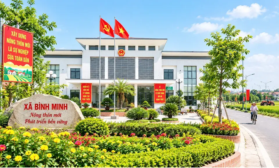 Xã Bình Minh tạo nền tảng mới cho hành trình xây dựng nông thôn hiện đại