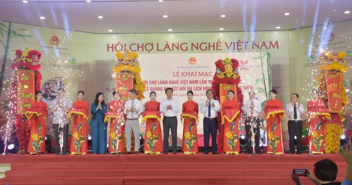 Khai mạc Hội chợ Làng nghề Việt Nam lần thứ 22 – năm 2026