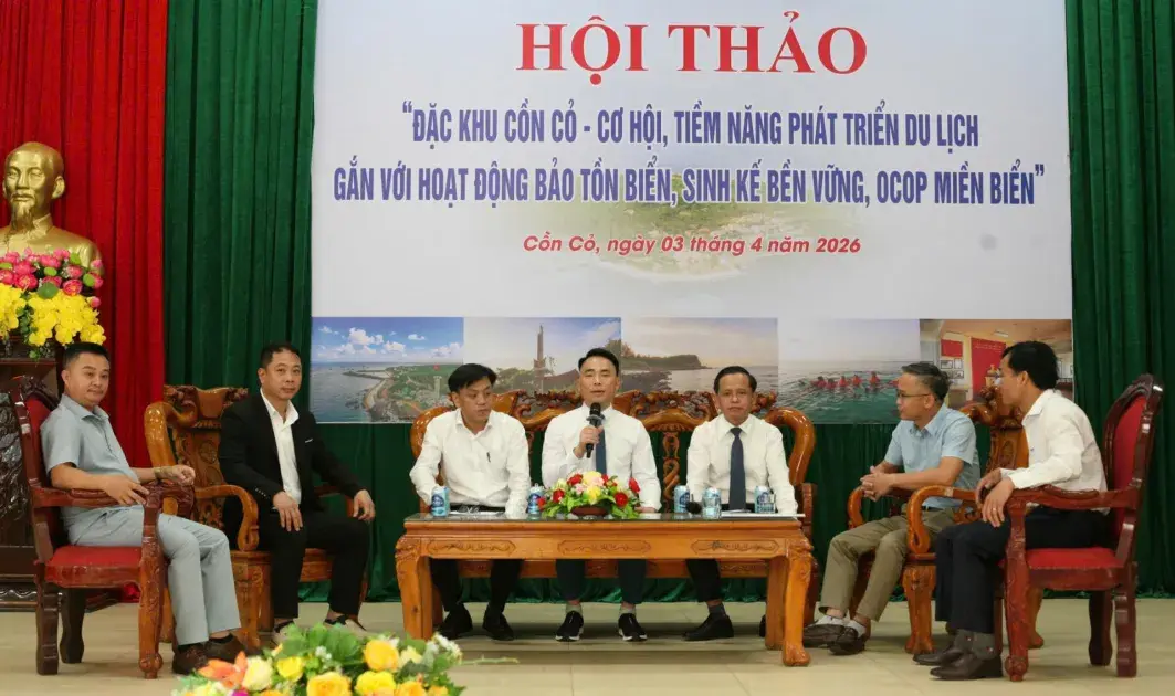 Ông Trần Xuân Anh: “Đặc khu Cồn Cỏ vững nguyên tắc phát triển gắn với bảo tồn, phát triển bền vững