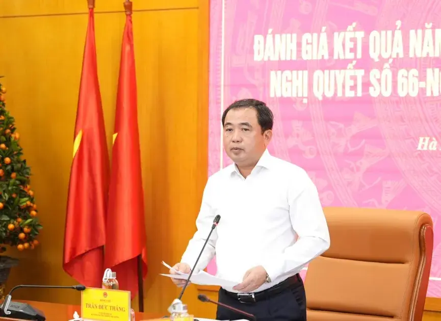 Bộ trưởng Trần Đức Thắng: Hoàn thiện thể chế theo hướng kiến tạo phát triển