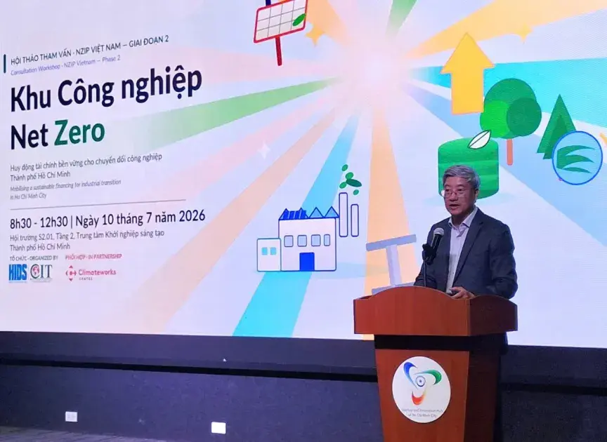 TP. Hồ Chí Minh: Thúc đẩy tài chính xanh cho chuyển đổi Khu công nghiệp hướng tới mục tiêu Net Zero