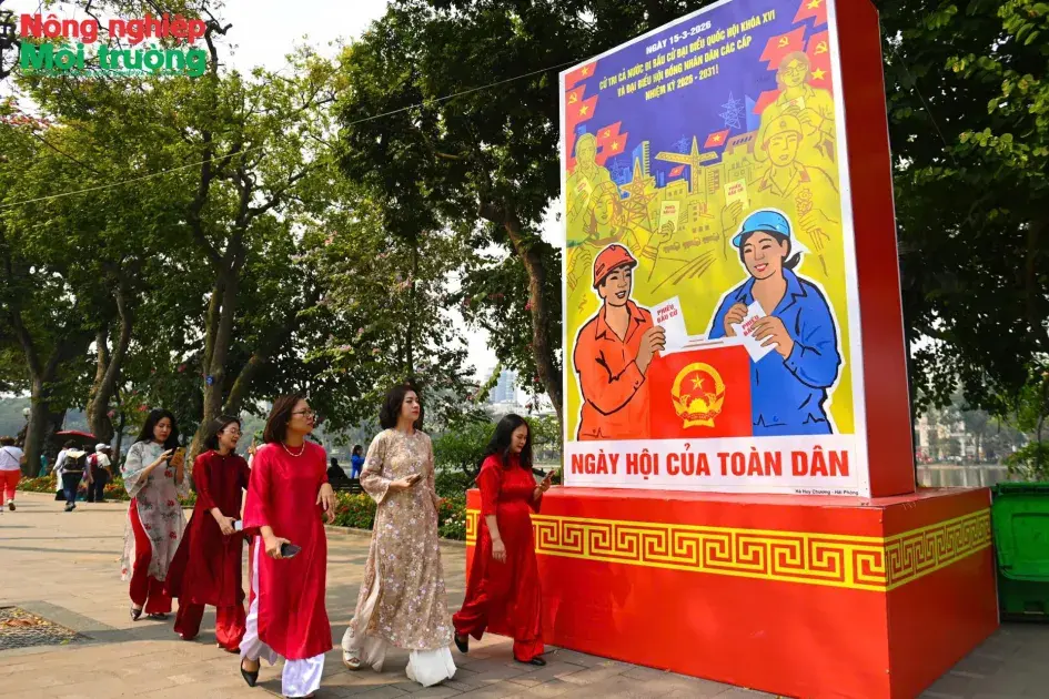 Không khí rộn ràng của “Ngày hội toàn dân” trên địa bàn thành phố Hà Nội