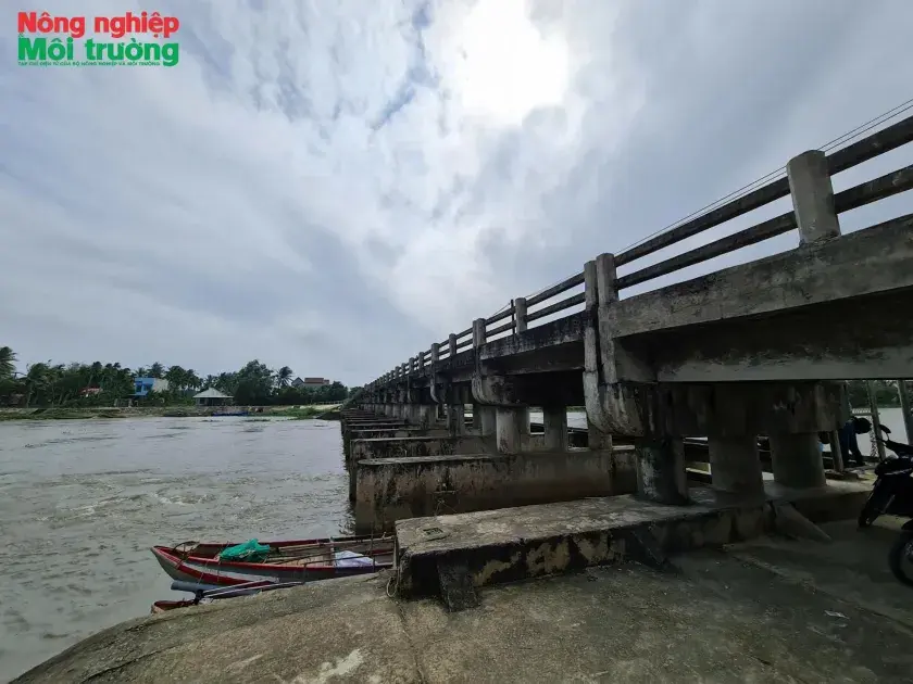 Quảng Ngãi đầu tư 45 tỷ đồng sửa chữa, nâng cấp đập ngăn mặn Hiền Lương
