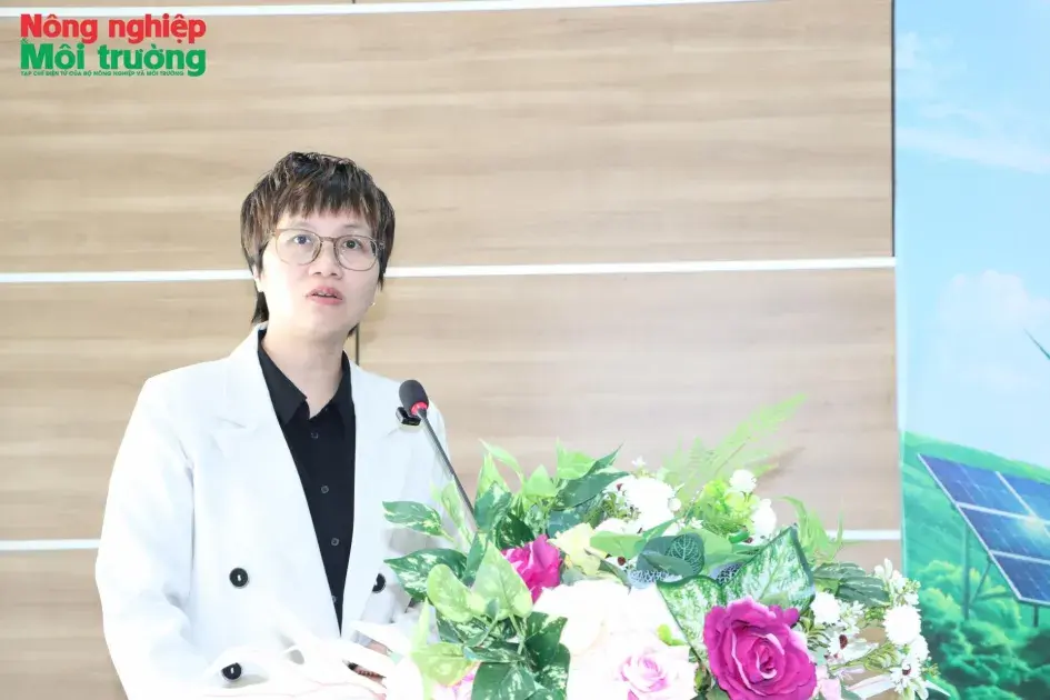 Bà Trần Việt Hương: “Kiểm kê khí nhà kính phải trở thành công cụ quản trị doanh nghiệp”