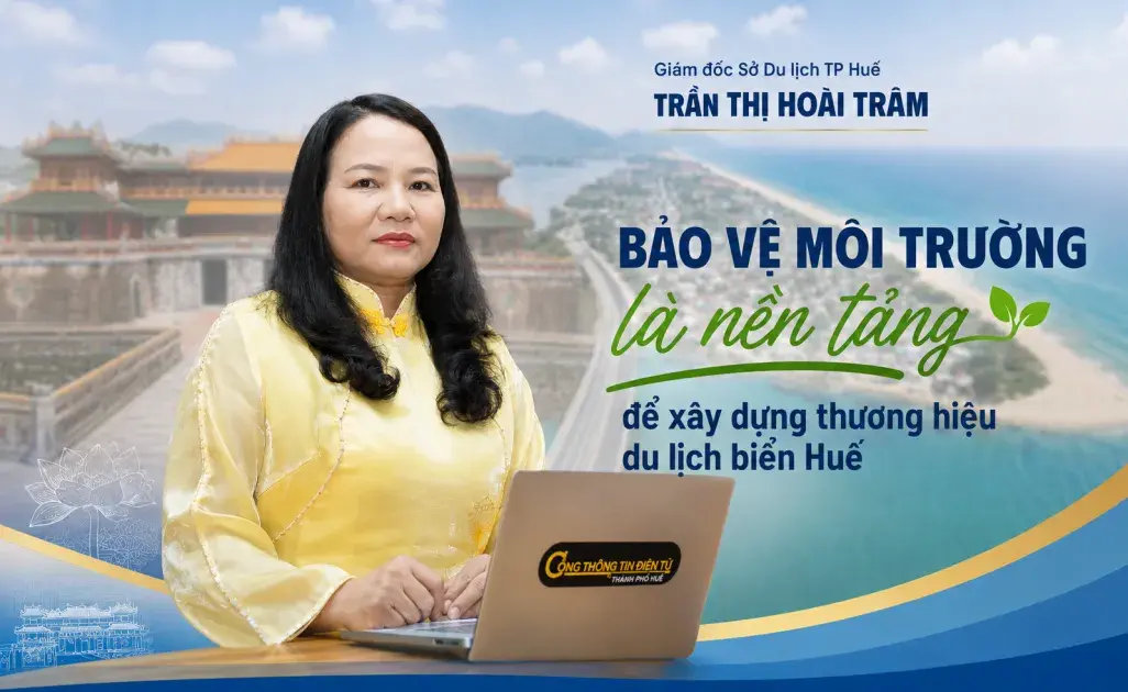 Bảo vệ môi trường là nền tảng để xây dựng thương hiệu du lịch biển Huế