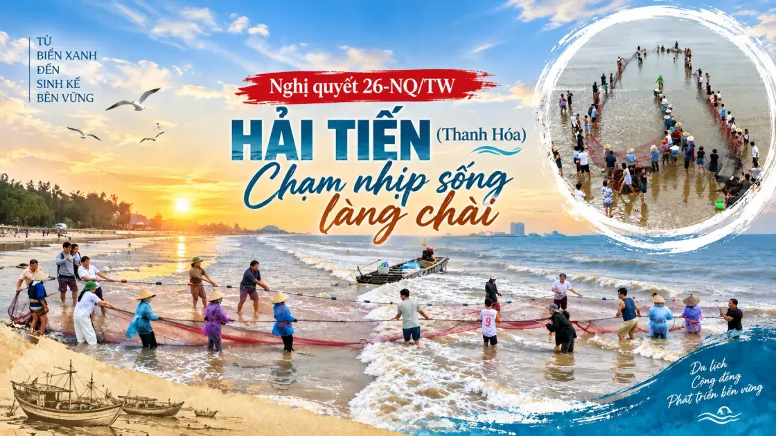 Chạm nhịp sống làng chài: Mở hướng du lịch xanh Hải Tiến