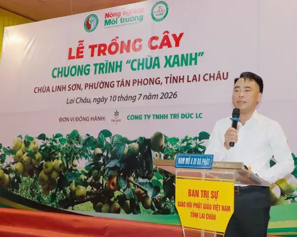 Chương trình "Chùa Xanh" tại Lai Châu: Lan tỏa lối sống xanh từ không gian tâm linh