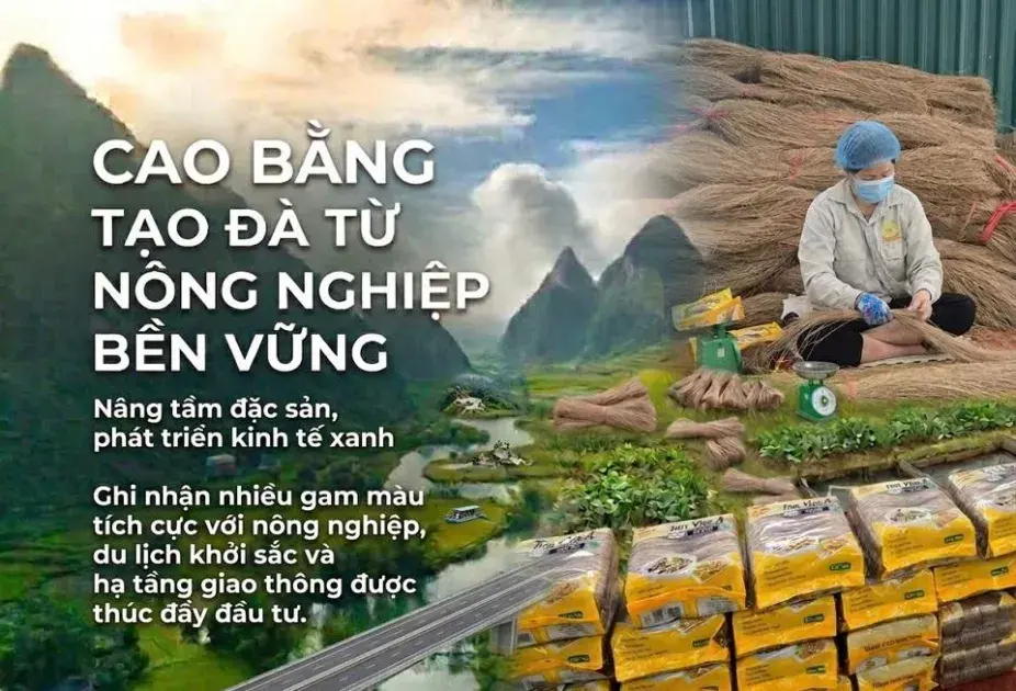 Cao Bằng tạo đà từ nông nghiệp bền vững