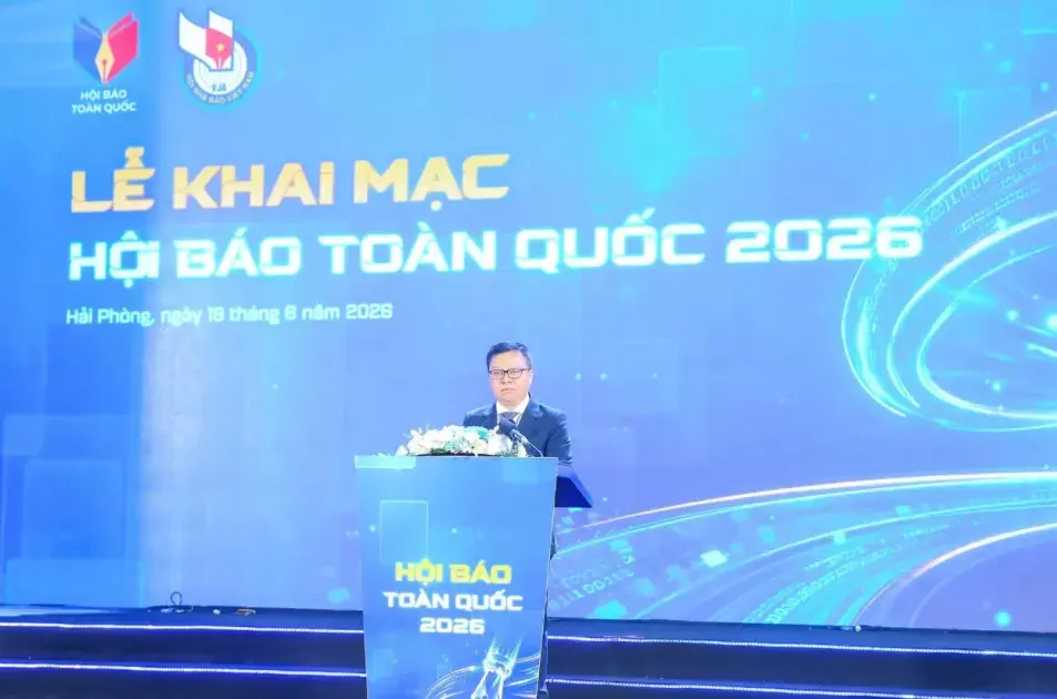 Chủ tịch Hội Nhà báo Việt Nam Lê Quốc Minh: Hội Báo toàn quốc năm 2026 là bức tranh toàn cảnh, sống động về sự phát triển mạnh mẽ của báo chí nước nhà