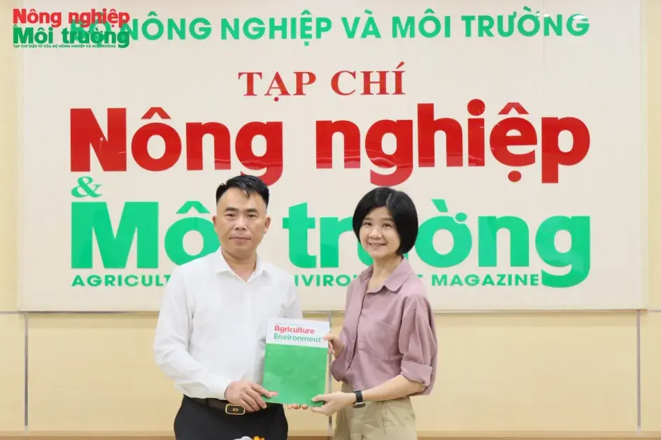 Tạp chí Nông nghiệp và Môi trường đẩy mạnh hội nhập quốc tế