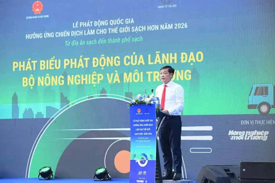Phát động chiến dịch Làm cho thế giới sạch hơn năm 2026