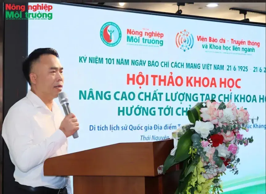 Hội thảo chuyên đề Phát triển Tạp chí khoa học Nông nghiệp và Môi trường tiếng Anh theo chuẩn Quốc tế