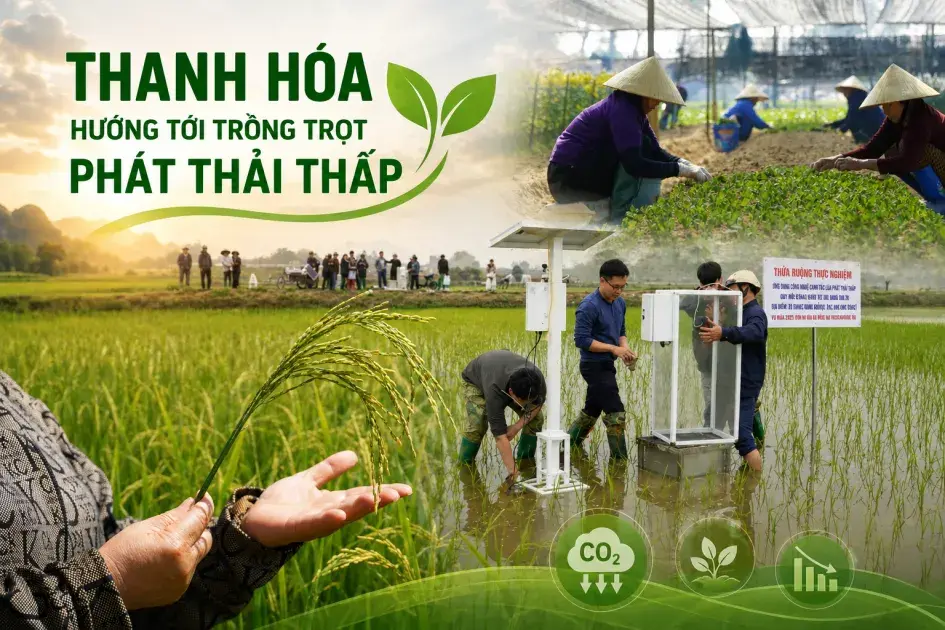 Thanh Hóa hướng tới trồng trọt phát thải thấp