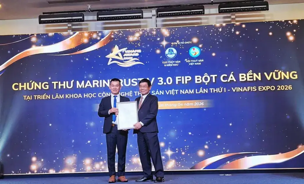 Thủy sản Việt Nam tự hào sở hữu chứng chỉ xanh MarinTrust 3.0 đầu tiên tại châu Á