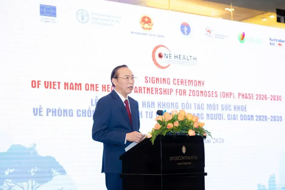 Ký kết Khung Đối tác Một Sức khỏe 2026 - 2030: Tăng cường liên kết đa ngành, chủ động kiểm soát dịch bệnh