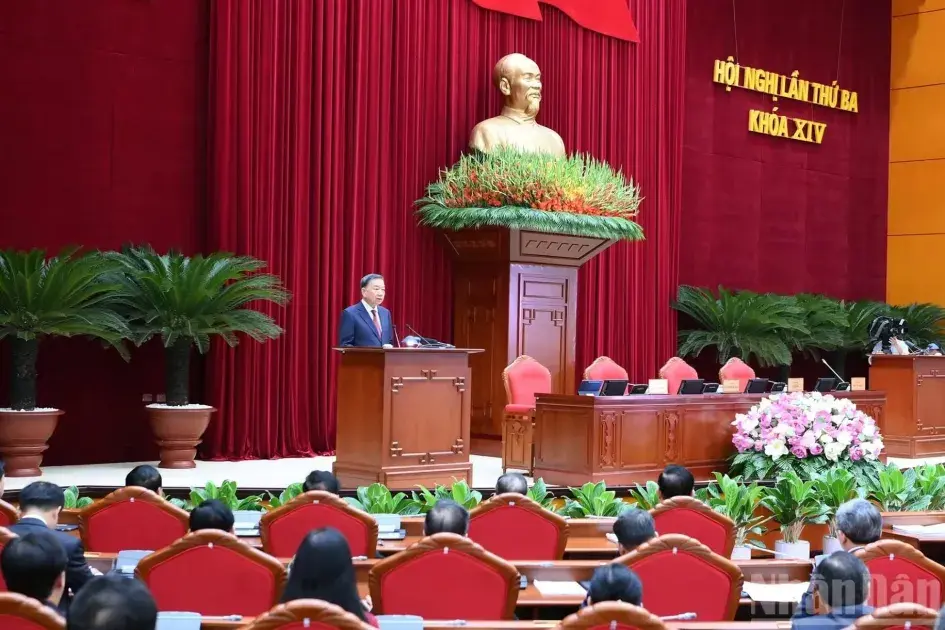 Toàn văn phát biểu bế mạc Hội nghị Trung ương 3, khóa XIV của Tổng Bí thư, Chủ tịch nước Tô Lâm