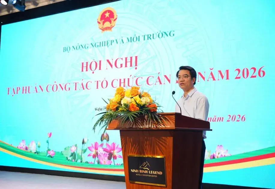 Bộ Nông nghiệp và Môi trường tập huấn nghiệp vụ công tác tổ chức cán bộ năm 2026
