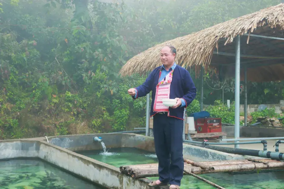 Mô hình nuôi cá nước lạnh vùng cao nguyên đá mở lối thoát nghèo