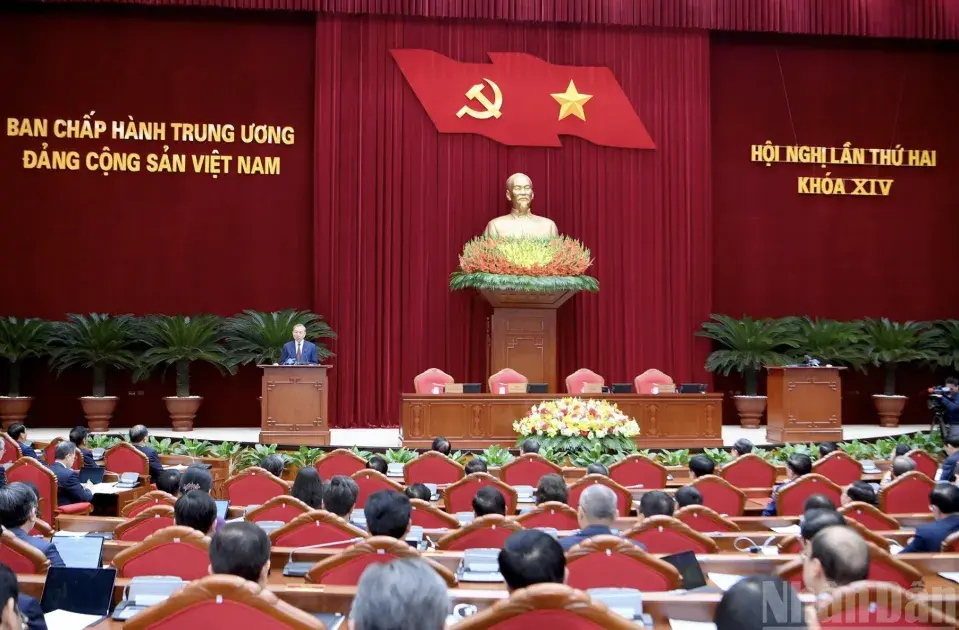 Phát biểu của Tổng Bí thư Tô Lâm bế mạc Hội nghị lần thứ 2 Ban Chấp hành Trung ương Đảng khóa XIV