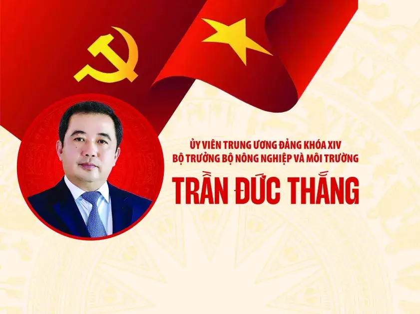 Bộ trưởng Bộ Nông nghiệp và Môi trường Trần Đức Thắng tái đắc cử Ban Chấp hành Trung ương Đảng khoá XIV