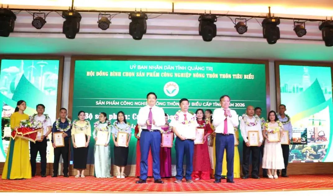 Quảng Trị tôn vinh sản phẩm công nghiệp nông thôn tiêu biểu