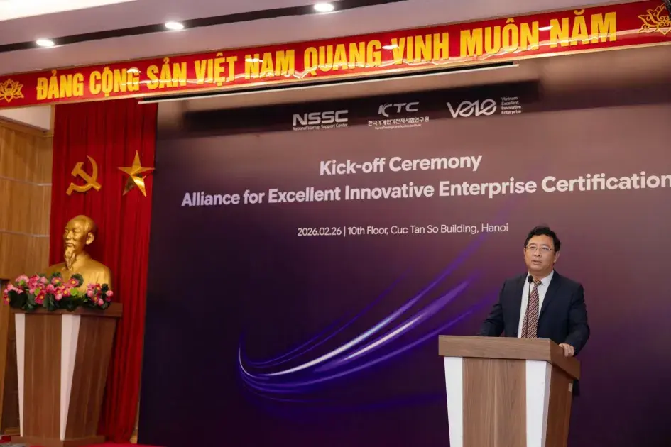 Ra mắt chương trình chứng nhận Doanh nghiệp Đổi mới sáng tạo cấp quốc gia, thúc đẩy hợp tác Việt Nam – Hàn Quốc