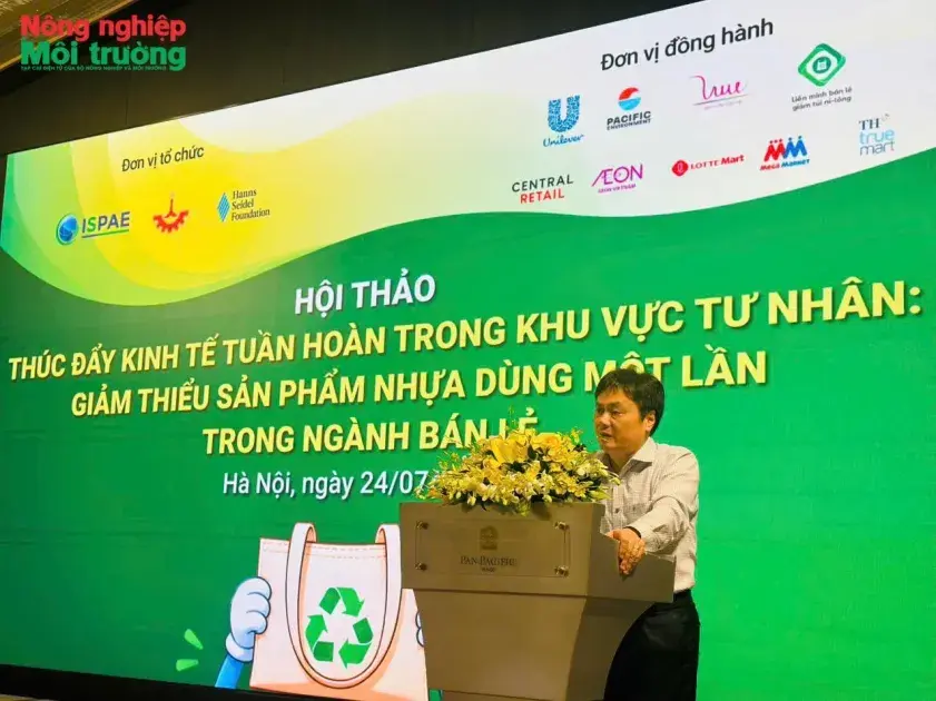 Thúc đẩy kinh tế tuần hoàn, giảm thiểu sản phẩm nhựa dùng một lần trong ngành bán lẻ
