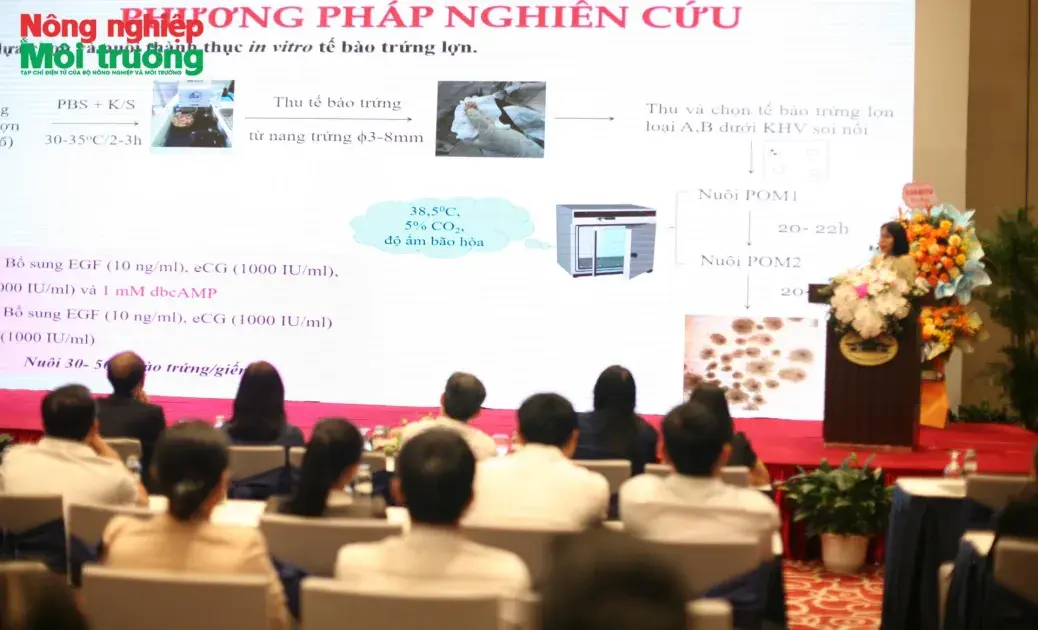 Chia sẻ kinh nghiệm nghiên cứu khoa học công nghệ, ứng dụng và thương mại hóa sản phẩm chăn nuôi và thú y