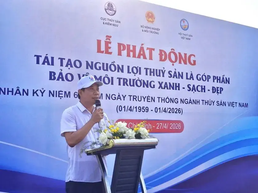 Nghi thức thả giống chính thức khởi động VinaFIS Expo 2026