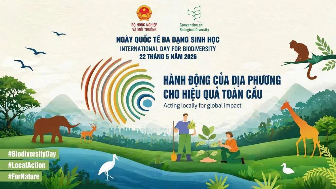 Triển khai rộng rãi các hoạt động hưởng ứng Ngày Quốc tế Đa dạng sinh học 2026: Lan tỏa hành động từ địa phương vì mục tiêu toàn cầu