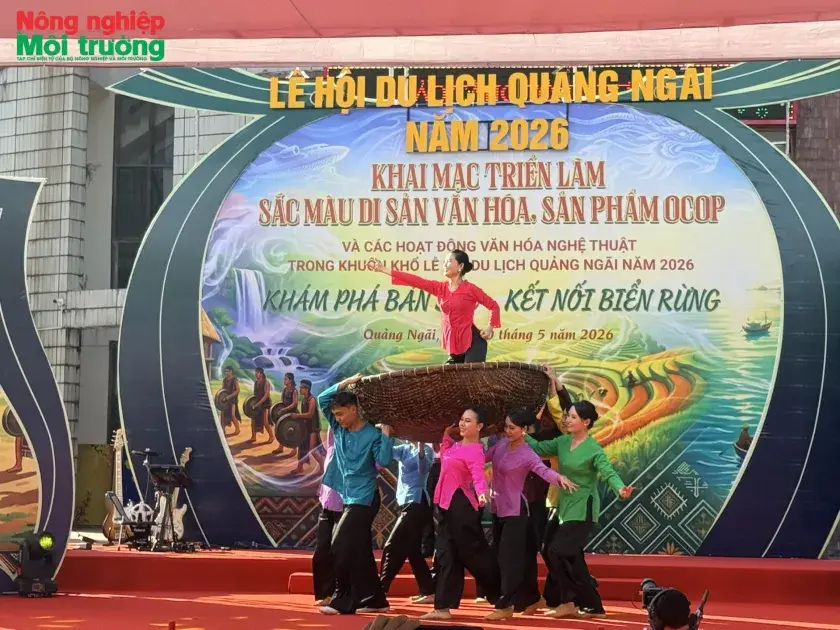 Quảng Ngãi khai mạc triển lãm sắc màu di sản văn hóa và sản phẩm OCOP