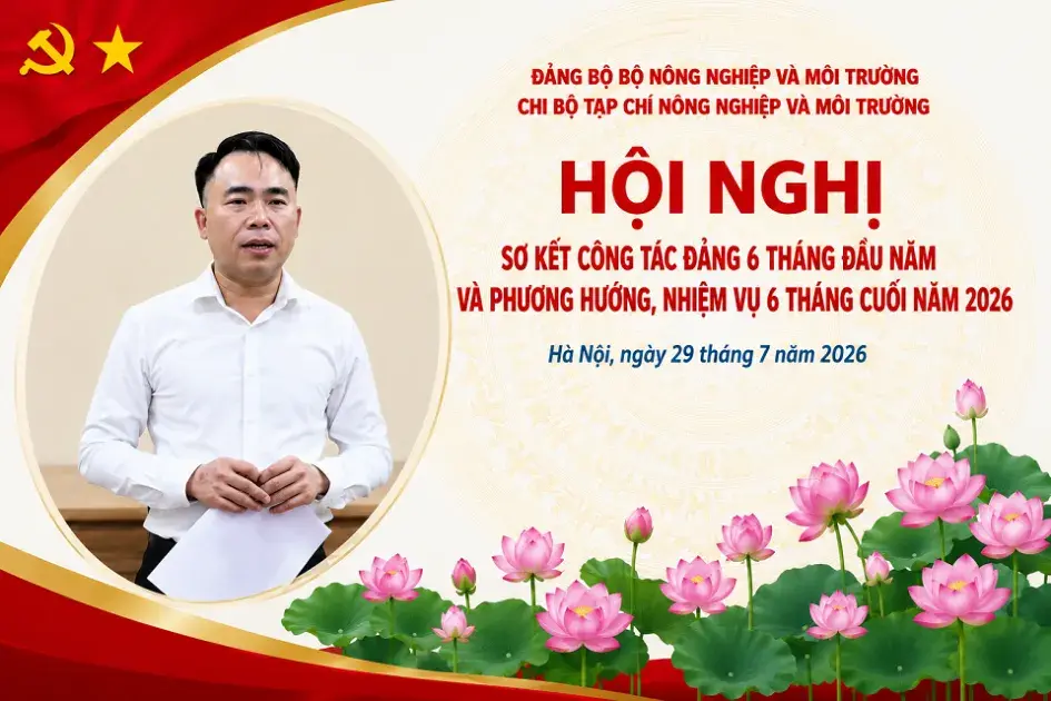 Chi bộ Tạp chí Nông nghiệp và Môi trường nâng cao chất lượng công tác Đảng