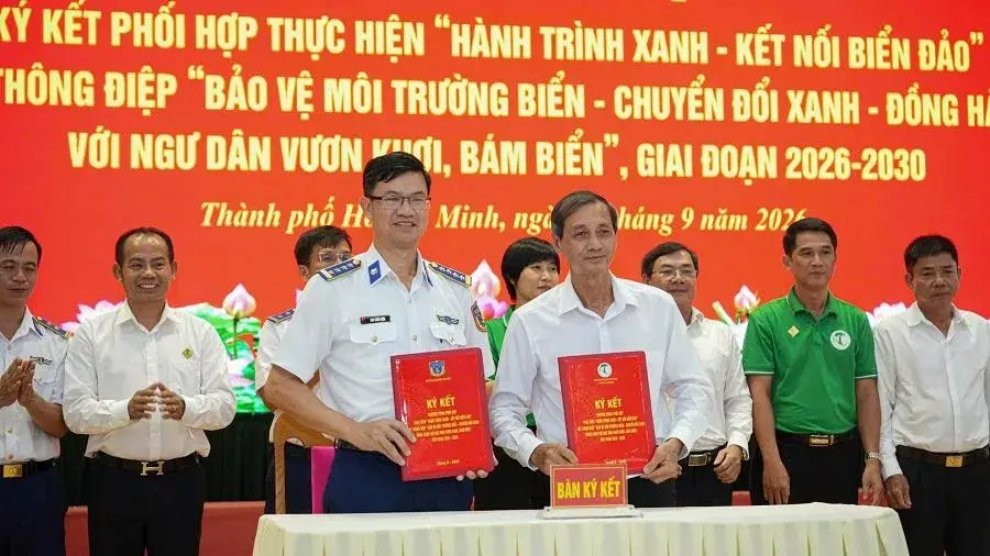 Hành trình xanh kết nối biển đảo, gắn bảo vệ biển với sinh kế ngư dân