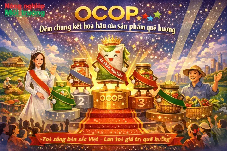 OCOP – Đêm chung kết hoa hậu của sản phẩm quê hương