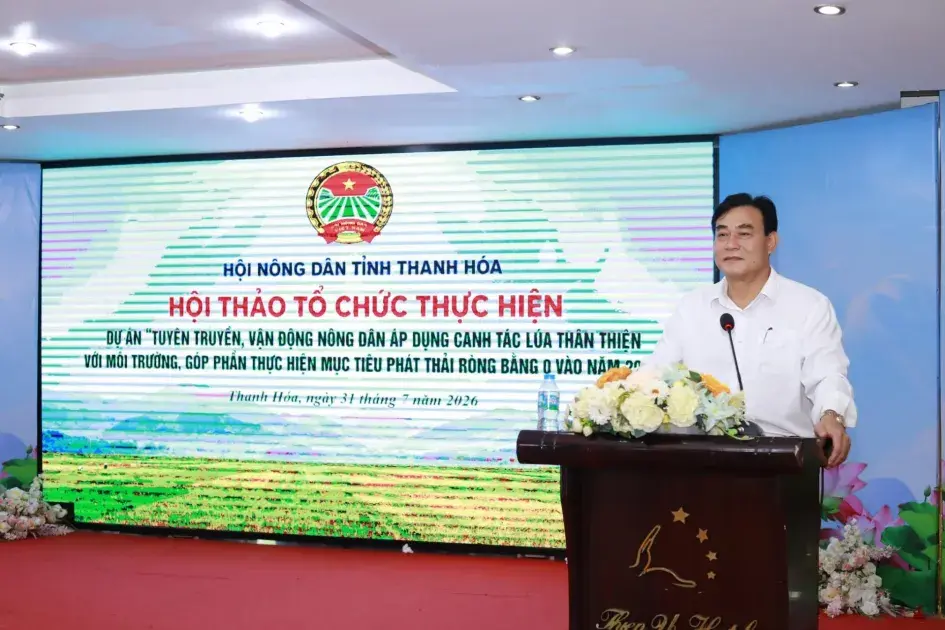 Thanh Hóa thúc đẩy canh tác lúa thân thiện môi trường